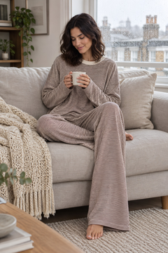 Photo: Biarritz Striped Two-Piece Lounge Set | Seoden London — view 2