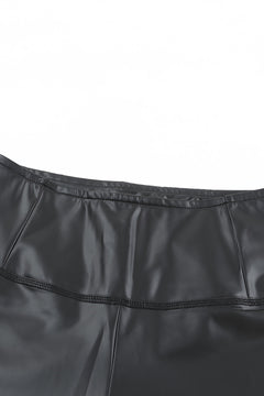 Photo: Vienna Faux-Leather High-Waist Leggings | Seoden London — view 16