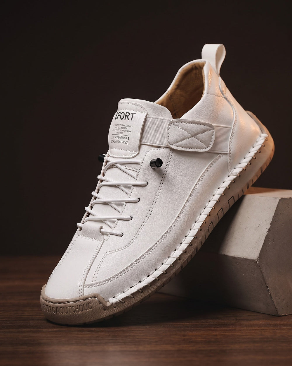 Photo: Lucca Men's Hand-Stitched Trainers | Seoden London