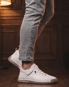 Photo: Lucca Men's Hand-Stitched Trainers | Seoden London — view 3