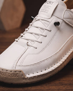 Photo: Lucca Men's Hand-Stitched Trainers | Seoden London — view 2