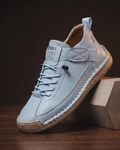 Photo: Lucca Men's Hand-Stitched Trainers | Seoden London — view 5