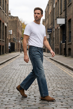 Photo: Nashville Men's Bootcut Jeans | Seoden London — view 2