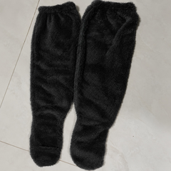 Photo: Fuzzy Over-the-Knee Bed Socks | Seoden London — view 12