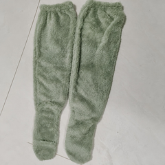 Photo: Fuzzy Over-the-Knee Bed Socks | Seoden London — view 11
