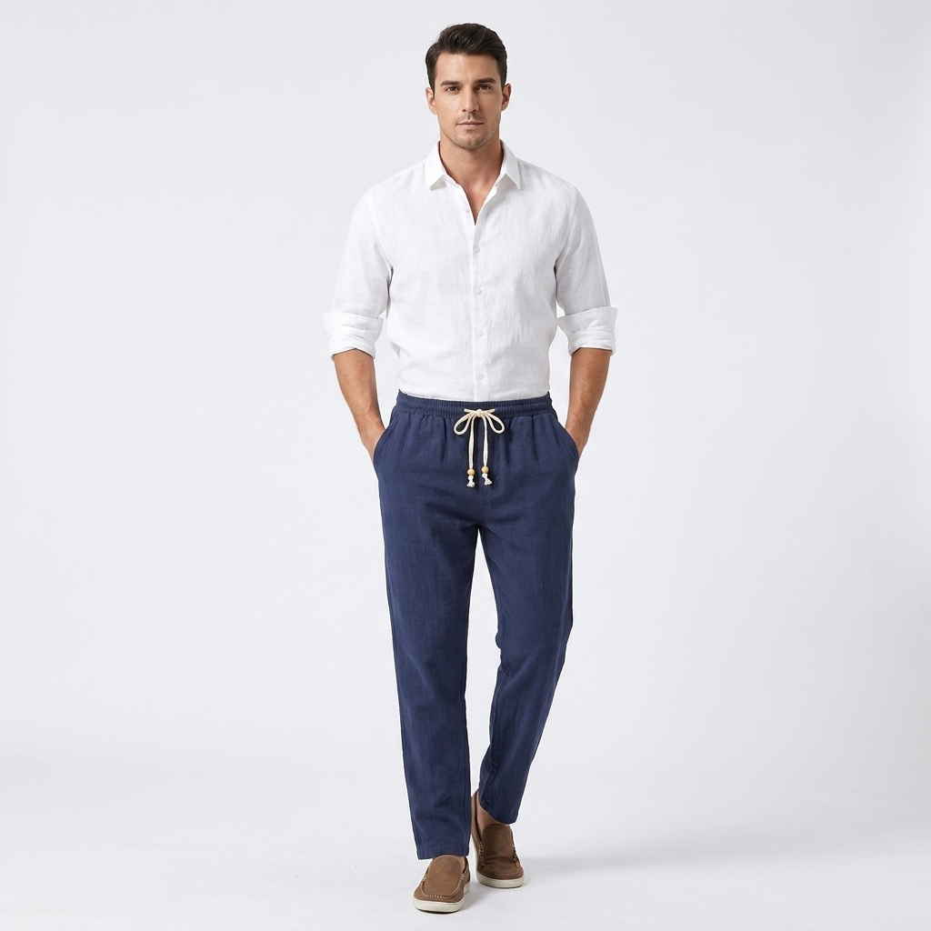 Men's "Mito" Japan-Style Trouser