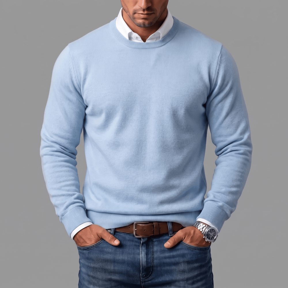 Photo: Cheltenham Men's Crew Neck Jumper | Seoden London