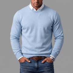 Photo: Cheltenham Men's Crew Neck Jumper | Seoden London — view 1