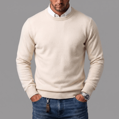 Photo: Cheltenham Men's Crew Neck Jumper | Seoden London — view 6