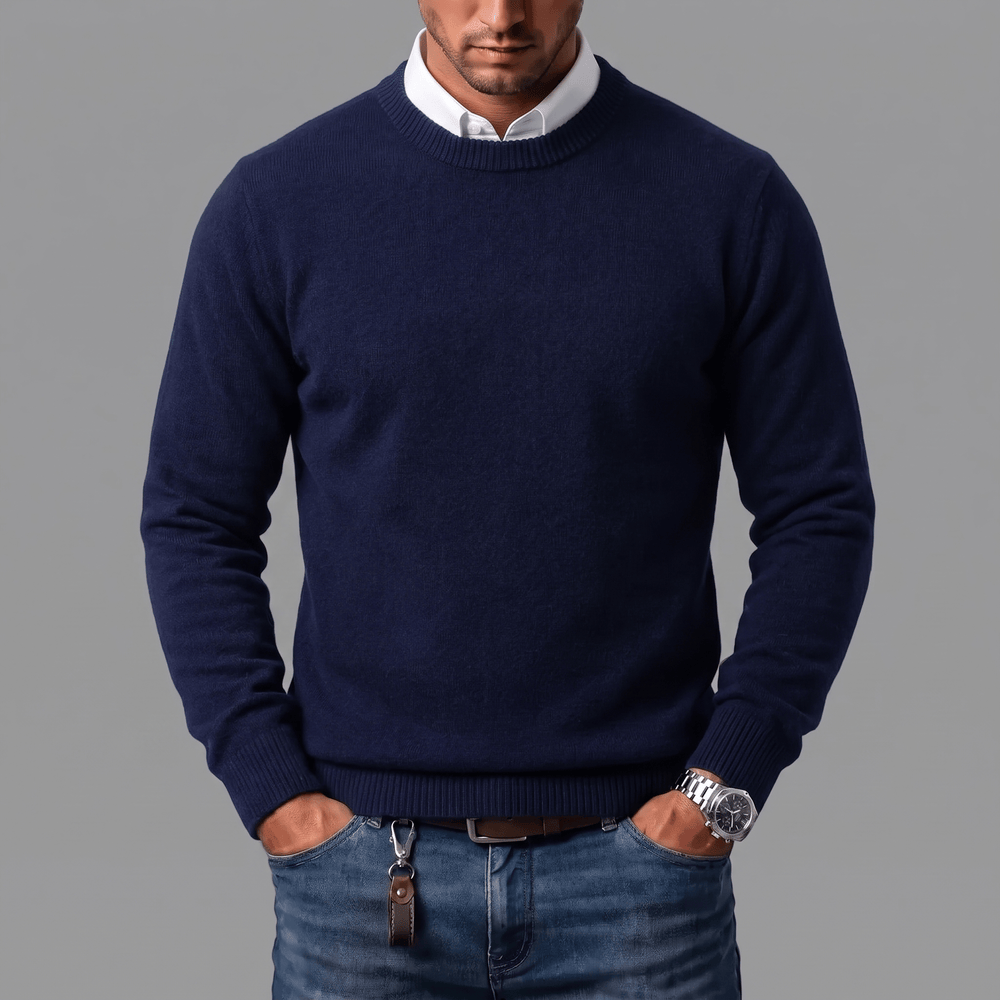 Photo: Cheltenham Men's Crew Neck Jumper | Seoden London