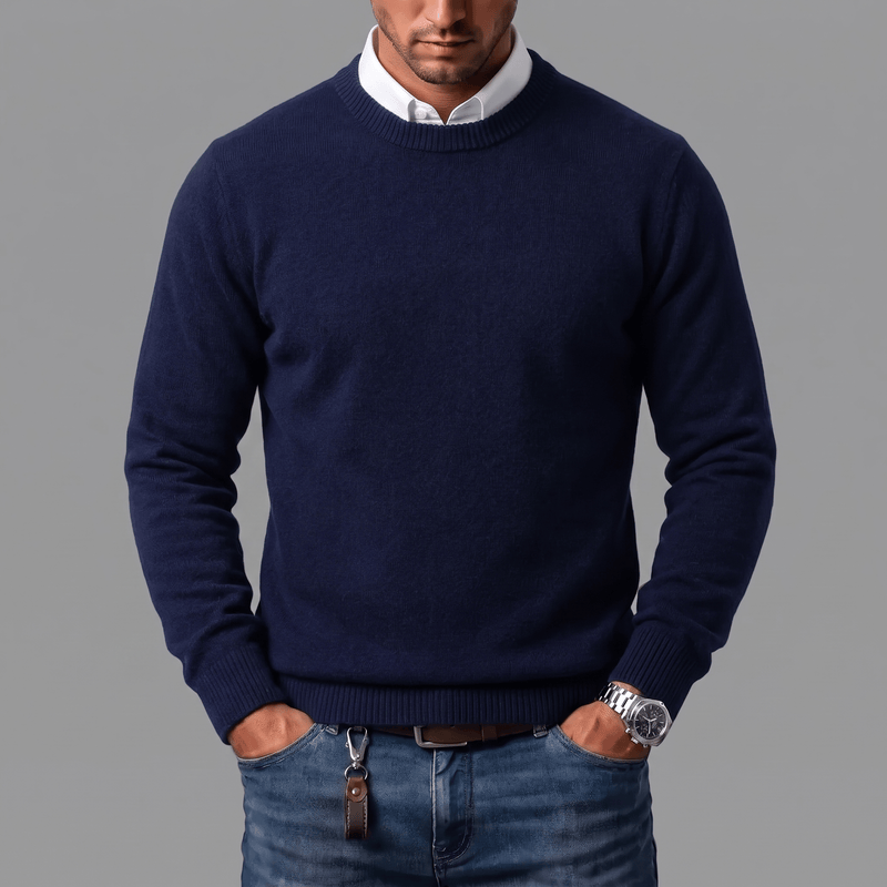 Photo: Cheltenham Men's Crew Neck Jumper | Seoden London