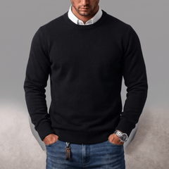 Photo: Cheltenham Men's Crew Neck Jumper | Seoden London — view 3