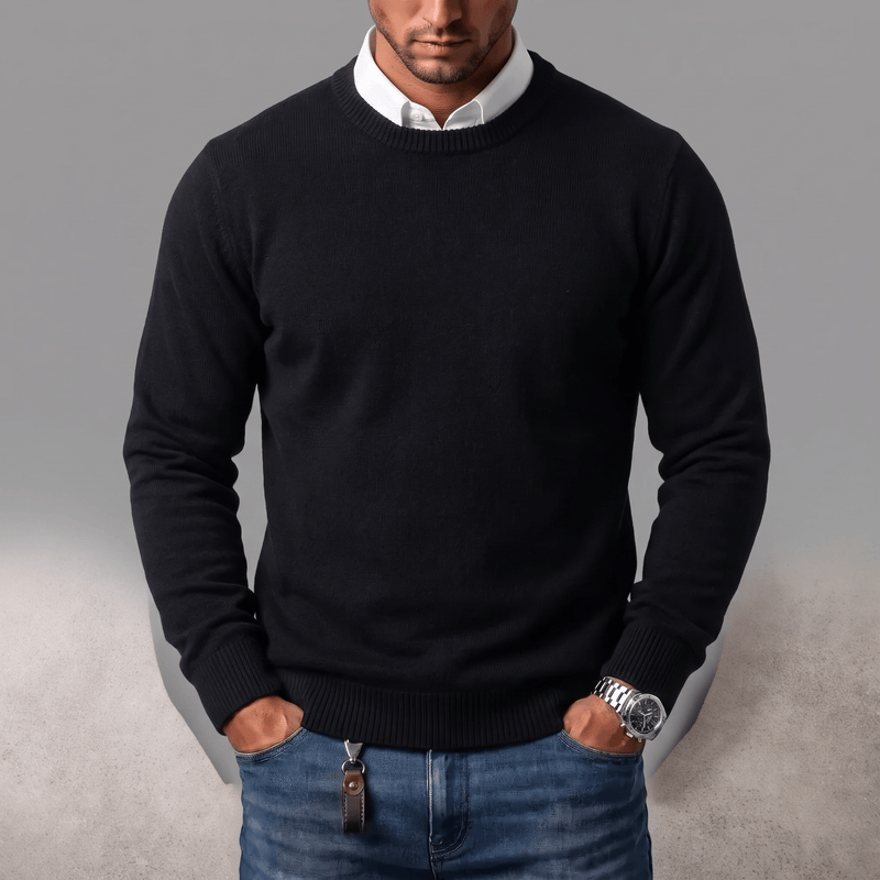 Photo: Cheltenham Men's Crew Neck Jumper | Seoden London