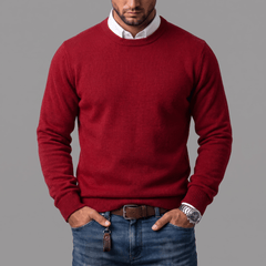 Photo: Cheltenham Men's Crew Neck Jumper | Seoden London — view 5
