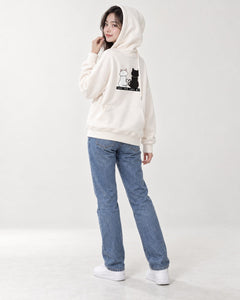 Photo: Kaori Cat-Print Hoodie | Seoden London — view 5