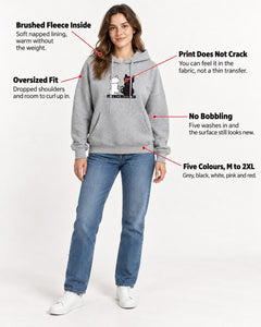Photo: Kaori Cat-Print Hoodie | Seoden London — view 8