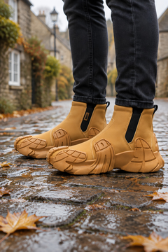 Photo: Highland Fleece-Lined Waterproof Boots | Seoden London — view 2