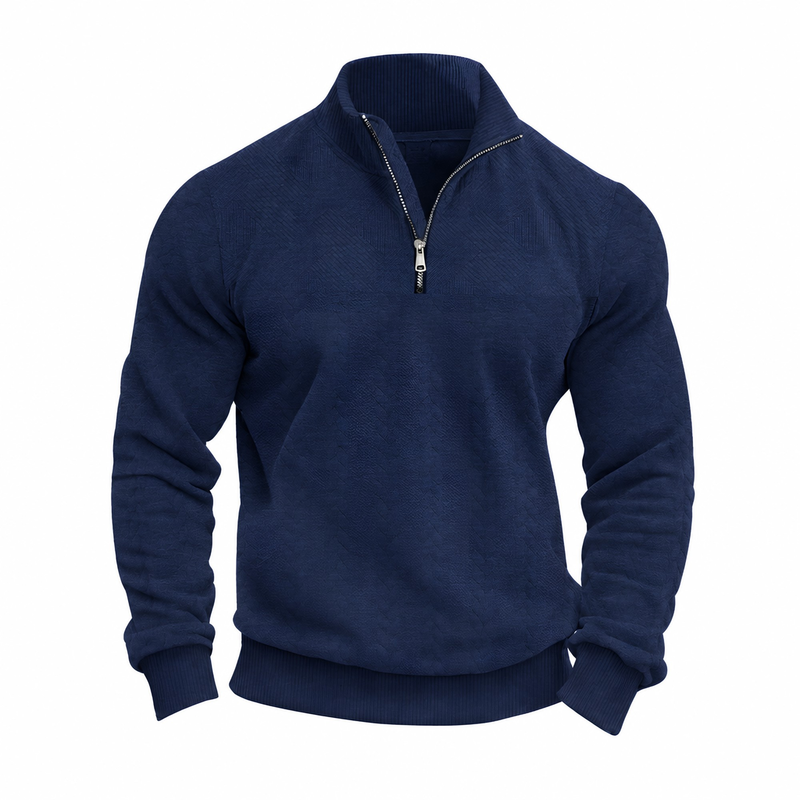Photo: Harbour Quarter-Zip Knit Pullover | Seoden London