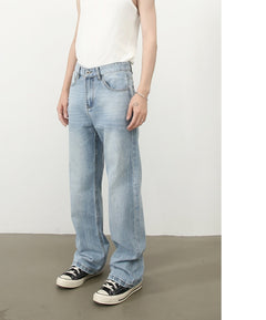 Photo: Hackney Light Wash Straight Leg Jeans | Seoden London — view 5