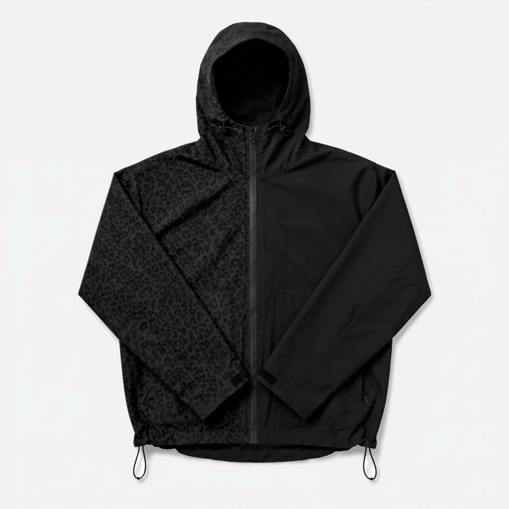 Photo: Serengeti Water-Reactive Leopard Rain Jacket | Seoden London